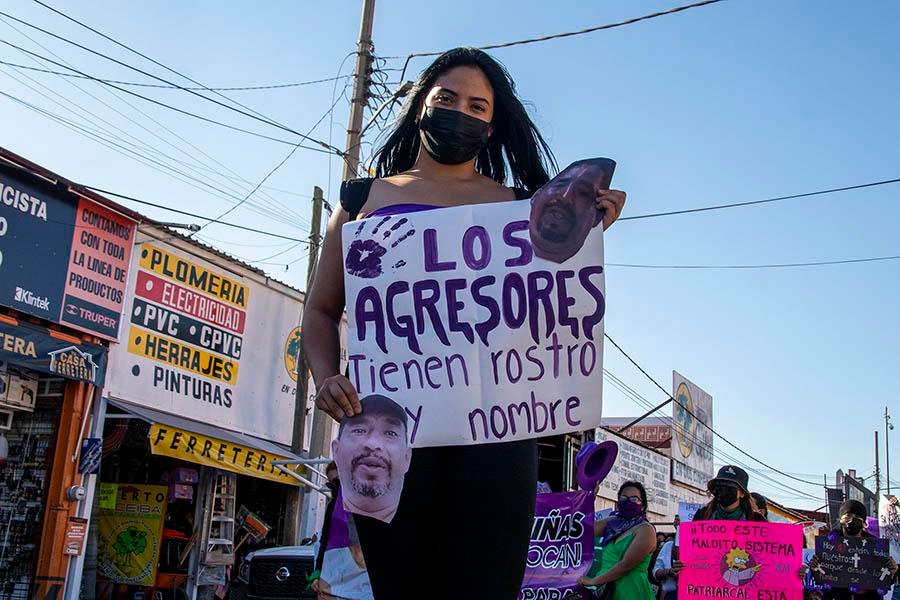 8M: “Lo que no tuve para mí que sea para ellas”, marchan por las niñas y contra la violencia machista