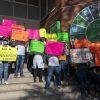 Trabajadores de Salud protestaron por la recontratación sin cambio de adscripción