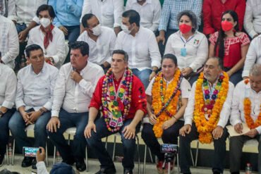Alito es arropado por grupos políticos del PRI que encabezan Astudillo y Figueroa