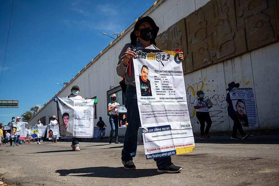 Con protestas para exigir justicia, colectivos conmemoran el Día Internacional del Desaparecido