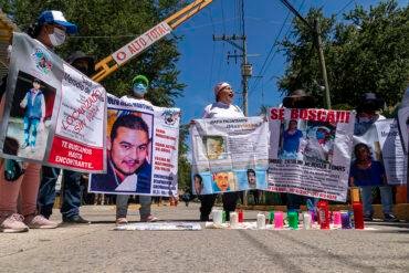Con protestas para exigir justicia, colectivos conmemoran el Día Internacional del Desaparecido