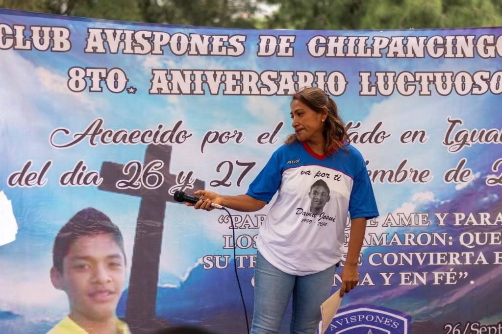 Exigen justicia para David Josué García Evangelista, joven de los Avispones asesinado el 26 de septiembre en Iguala