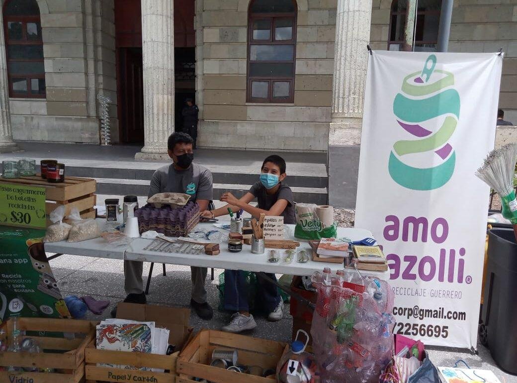 Amotlazolli, un espacio para reciclar los residuos de los capitalinos