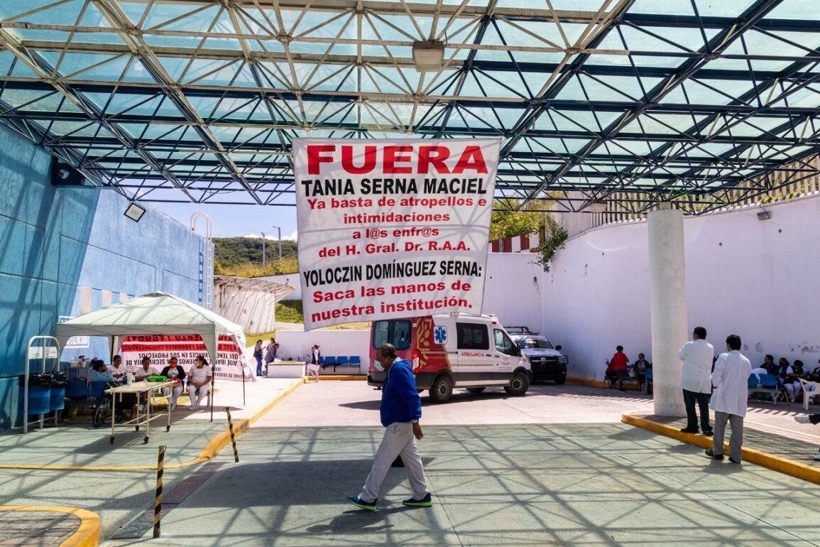 En el tercer día de paro de enfermeras en Hospital Raymundo Abarca se los suman médicos