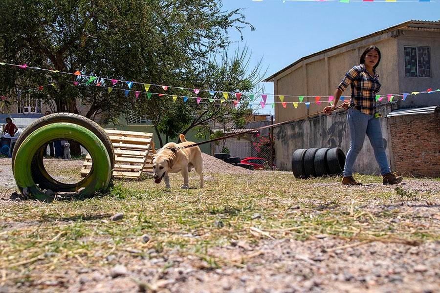 Vecinos organizados inaugura primer parque canino en Guerrero