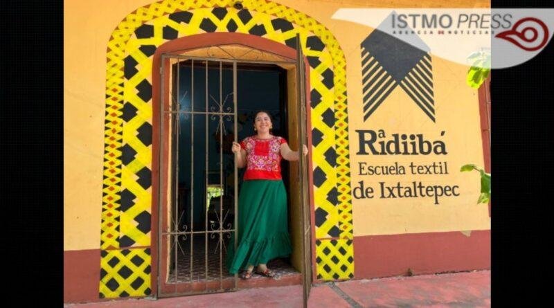 “Riddibá”, la escuela textil en Oaxaca que revitaliza el traje típico de cadenilla de la mujer istmeña