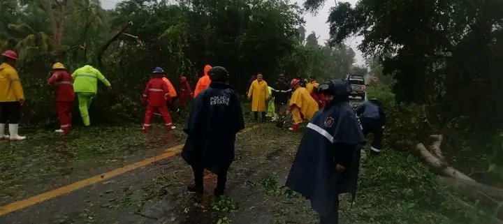 Max afecta a municipios de la Costa Grande de Guerrero