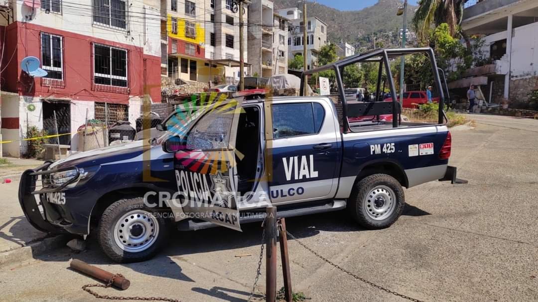 Matan a balazos al director de la Policía Vial de Acapulco