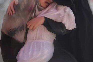 Ilustración El dolor de una madre es universal